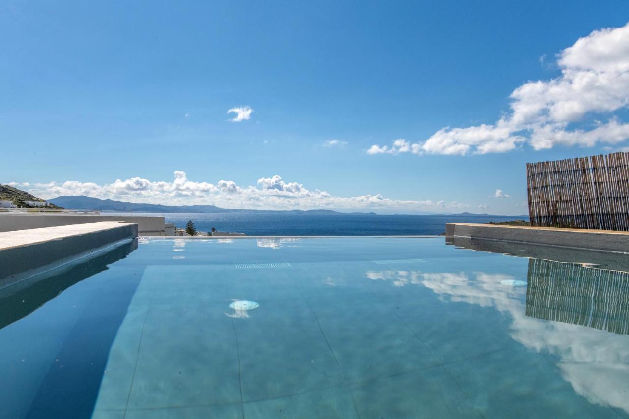 Villa With View Of Agios Ioannis And Pool With Jacuzzi Agios Ioannis (Tinos) Exterior foto